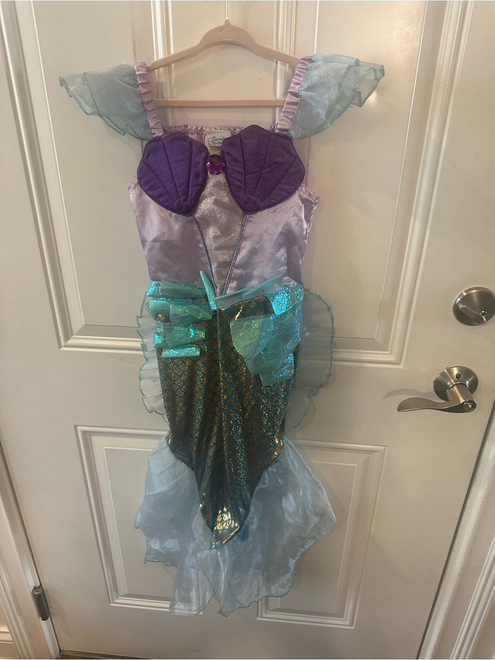 Greats Purple and Teal Mermaid Dress Costume for Kids